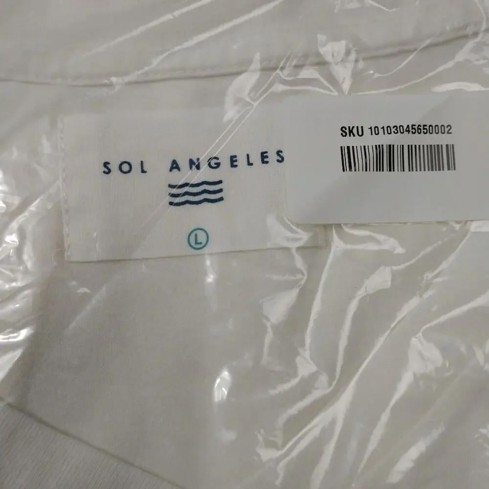 NWT Frosty the Beer Can White Sol Angeles T-shirt sz Medium